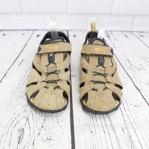 Teva Tan Suede Sport Sandals Size 9 - Picture 3 of 8